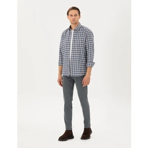 Pierre Cardin Erkek Haki Slim Fit Jean Pantolon 50299916-Vr027