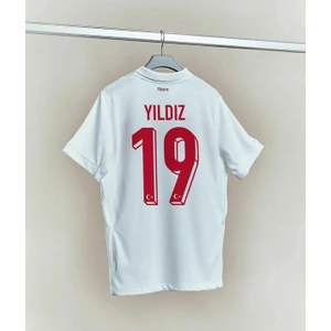 Türkiye Euro 2024 Futbol Şampiyonası Kenan Yıldız Deplasman Forması (White)