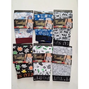 Erkek Desenli Pamuklu Boxer 3'lü Paket