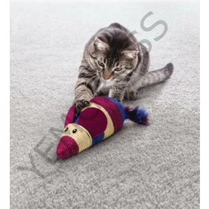 Wrangler Kediotlu Tırmalama Fare Kedi Oyuncağı