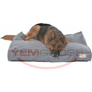 Pet Comfort Lima  Lacivert Kareli Köpek Yatağı L 110x75cm