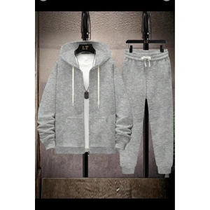 Erkek Kapşonlu Ceket Eşofman Takımı