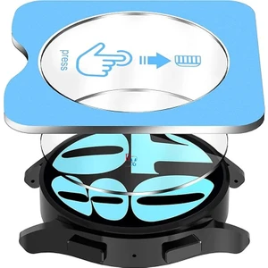 Redmud Teknoloji Samsung Galaxy Watch 4 40 mm ile Uyumlu Ekran Koruyucu Kolay Uygulanabilir Aparatlı Ekran Koruyucu