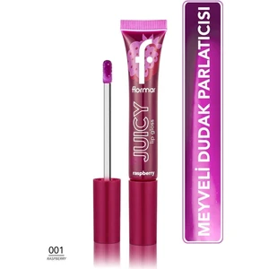 Juicy Lip Gloss Meyve Aromalı Besleyici Dudak Parlatıcısı (001 Raspberry) 8682536087711