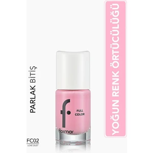 Full Color Yoğun Pigmentli Parlak Oje (FC02 Love Dust) 8690604310388