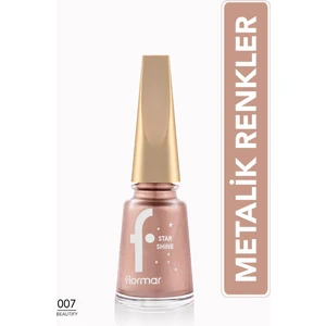 Star Shine Yüksek Pigmentli & Parlak Bitişli Metalik Oje (007 Beautify) 8690604564170