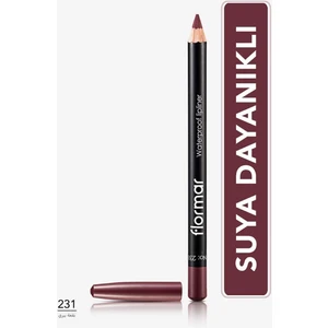 Yoğun Renk Veren Suya Dayanıklı Mat Dudak Kalemi (231 Soft Berry Stain) 8690604111312