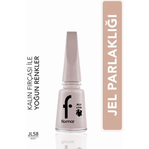 Jelly Look Nail Enamel Oje L58 Milky
