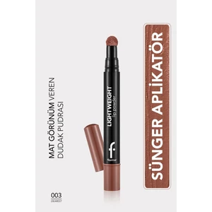 Lightweight Yarı Transparan & Mat Bitişli Nemlendirici Dudak Pudrası (003 Dearest) 8682536007450