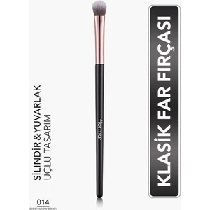 Yuvarlak Uçlu Sentetik Far Yerleştirme Fırçası (014) 8690604597796