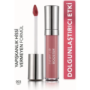 Dewy Lip Booster Dolgun Görünüm Veren Nemlendirici Dudak Parlatıcısı (003 Party) 8690604619054