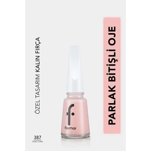 Nail Enamel Yoğun Renk Veren Uzun Süre Kalıcı Parlak Oje (397 Rose Coral) 8682536035972