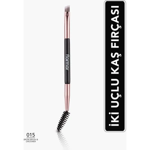 Flormar-Boyama ve Tarama Amaçlı Brow Brush & Groomer Çok Yönlü Kaş Makyaj Fırçası (015) 8690604597802