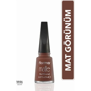 Matte Nail Enamel Oje M46 Secoya