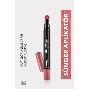 Lightweight Lip Powder Yoğun Renk Veren Mat Likit Dudak Pudrası (002 Whimsical) 8682536007443)