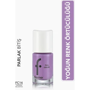 Full Color Yoğun Pigmentli Parlak Oje (FC14 Lavender Relaxation) 8690604310500