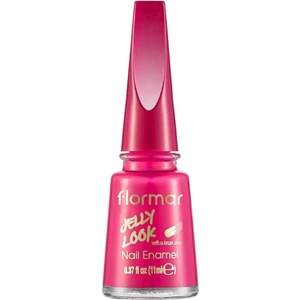 Jelly Look Oje Jl21 Awesome Pink 11 ml Ultra Parlak Kolay Uygulama Fırçası ile