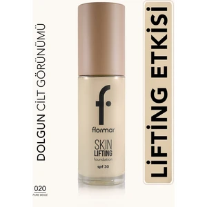 Skin Lifting Doğal Görünüm Veren Sıkılaştırıcı Etkili Fondöten (020 Pure Beige) 8682536059558