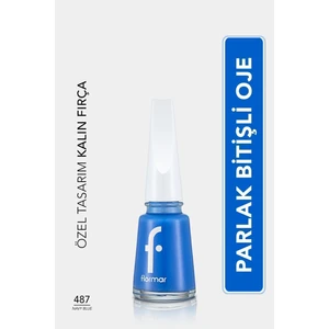 Oje 487 Navy Blue Kolay Uygulama ve Uzun Süre Dayanıklılık 11 ml