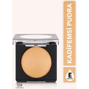 Yüksek Pigmentli & Yarı Mat Bitişli Fırınlanmış Kompakt Pudra (034 Honey Beige) 8682536053617