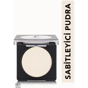 Set'n Go Nemlendirici & Parlama Karşıtı Sabitleyici Kompakt Pudra (001 Banana) 8682536053631