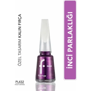 Yeni Maxi Brush Sedefli Parlak Oje (PL432 Violet Defense)