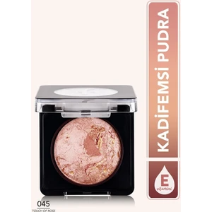 Baked Blush-On Yüksek Pigmentli & Doğal Işıltılı Fırınlanmış Allık ( 045 Touch Of Rose)  8682536051453