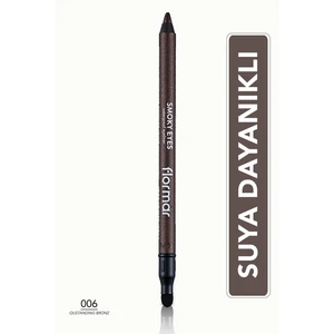 Smoky Eyes Suya Dayanıklı Sünger Uçlu Mat Göz Kalemi (006 Outstanding Bronz) 8690604547296