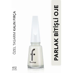 Nail Enamel Yoğun Renk Veren Uzun Süre Kalıcı Parlak Oje (412 Sea Foam) 8682536036023