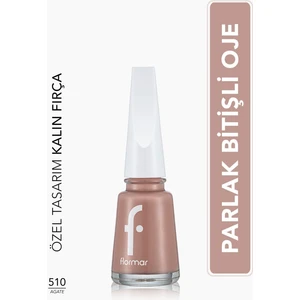 Klasik Parlak Bitişli Yüksek Pigmentli Oje ( 510 Agate New) 8682536036375