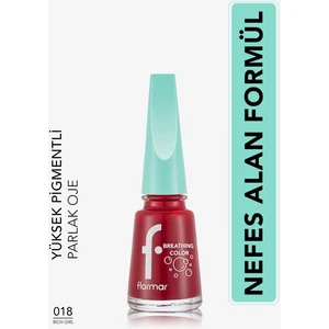 Breathing Color Yüksek Pigmentli & Parlak Bitişli Nefes Alan Oje (018 Rich Girl) 8682536054270