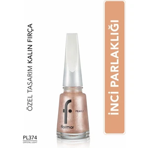 Pearly Yoğun Işıltı Veren Uzun Süre Kalıcı Sedefli Oje (PL374 Crystal Light) 8682536035484