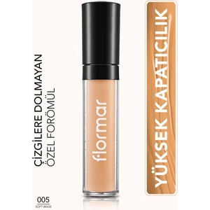 Kapatıcı - Perfect Coverage Liquid Concealer 005 Soft Beige 31000008-005 Kapatıcı - Perfect Coverage Liquid Concealer 005 Soft