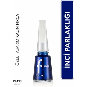 Pearly Yoğun Işıltı Veren Uzun Süre Kalıcı Sedefli Oje (PL433 Deep Blue) 8682536035606