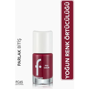 Full Color Yoğun Pigmentli Parlak Oje (FC65 Lady Slippers) 8690604497645