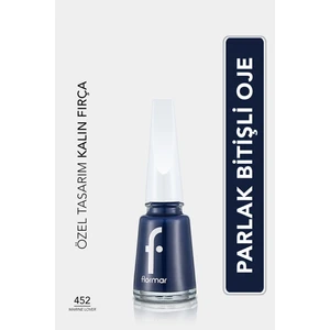 Nail Enamel Yoğun Renk Veren Uzun Süre Kalıcı Parlak Oje (452 Marine Lover) 8682536036139