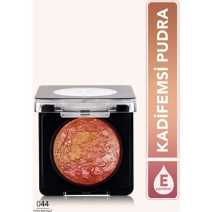 Baked Blush-On Yüksek Pigmentli & Doğal Işıltılı Fırınlanmış Allık (044 Pink Bronze) 8682536051446