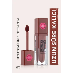 Kiss Me More Yüksek Pigmentli & Mat Bitişli Nemlendirici Likit Ruj (009 Intense) 8682536040808