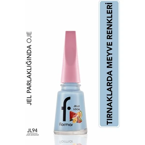 Jelly Look Yüksek Pigmentli & Parlak Bitişli Jel Görünümlü Oje