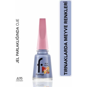Jelly Look Yüksek Pigmentli & Parlak Bitişli Jel Görünümlü Oje