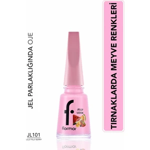 Jelly Look Yüksek Pigmentli & Parlak Bitişli Jel Görünümlü Oje