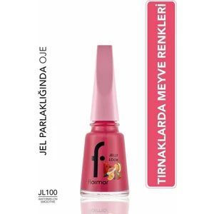 Jelly Look Yüksek Pigmentli & Parlak Bitişli Jel Görünümlü Oje