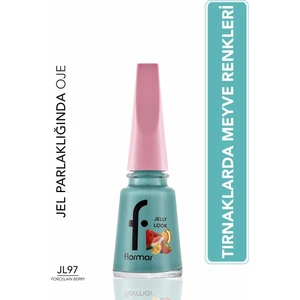 Jelly Look Yüksek Pigmentli & Parlak Bitişli Jel Görünümlü Oje