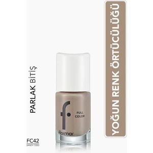 Full Color Yoğun Pigmentli Parlak Oje (FC42 Sandy Toes) 8690604379958