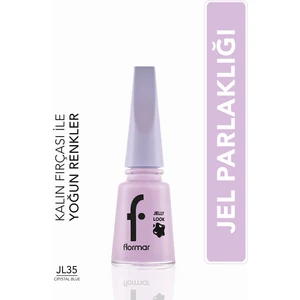 Jelly Look Nail Enamel (JL35 Crystal Blue)