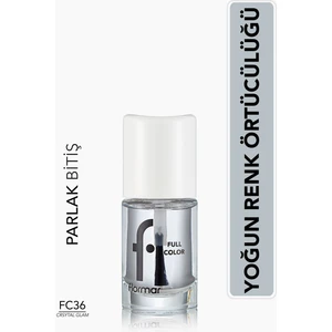 Full Color Yoğun Renk Veren Uzun Süre Kalıcı Parlak Oje (FC36 Crystal Glam) 8690604313266