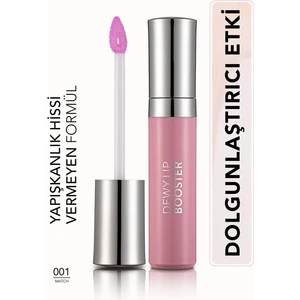 Dewy Lip Booster Dolgun Görünüm Veren Nemlendirici Dudak Parlatıcısı (001 Match) 8690604619030