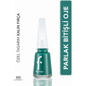 Parlak Bitişli Yüksek Pigmentli Oje (450 Blue Industry New) 8682536036122