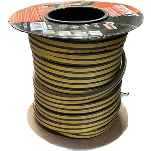 Homdep Kapı Pencere Fitili Yapışkanlı (Kahverengi)Kapı Pencerebandı Kauçuk Bantları 7,5*2 =15 Metre