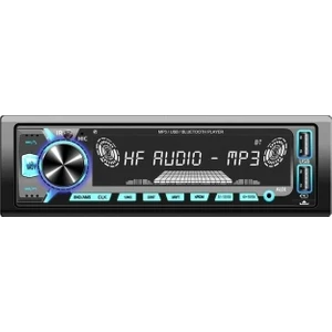 P85 4X75W Bt 2xusb 7renk Ambians Aydınlatmalı Oto Teyp